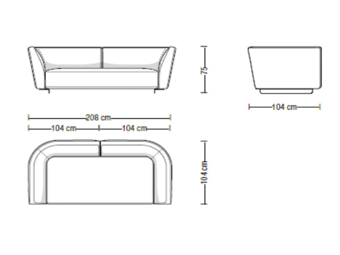 Nuvola Sofa