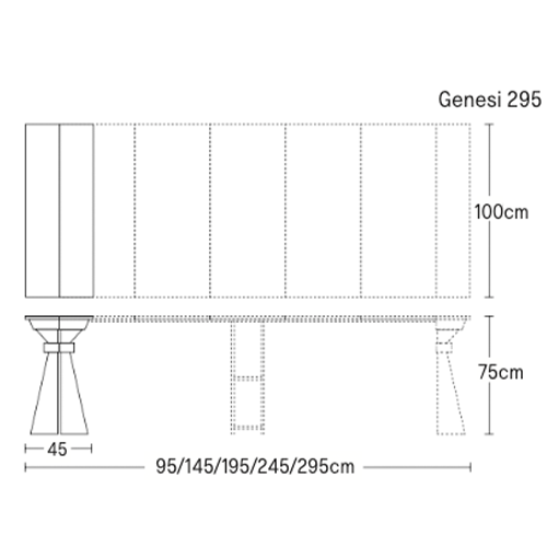 Genesi Console Table