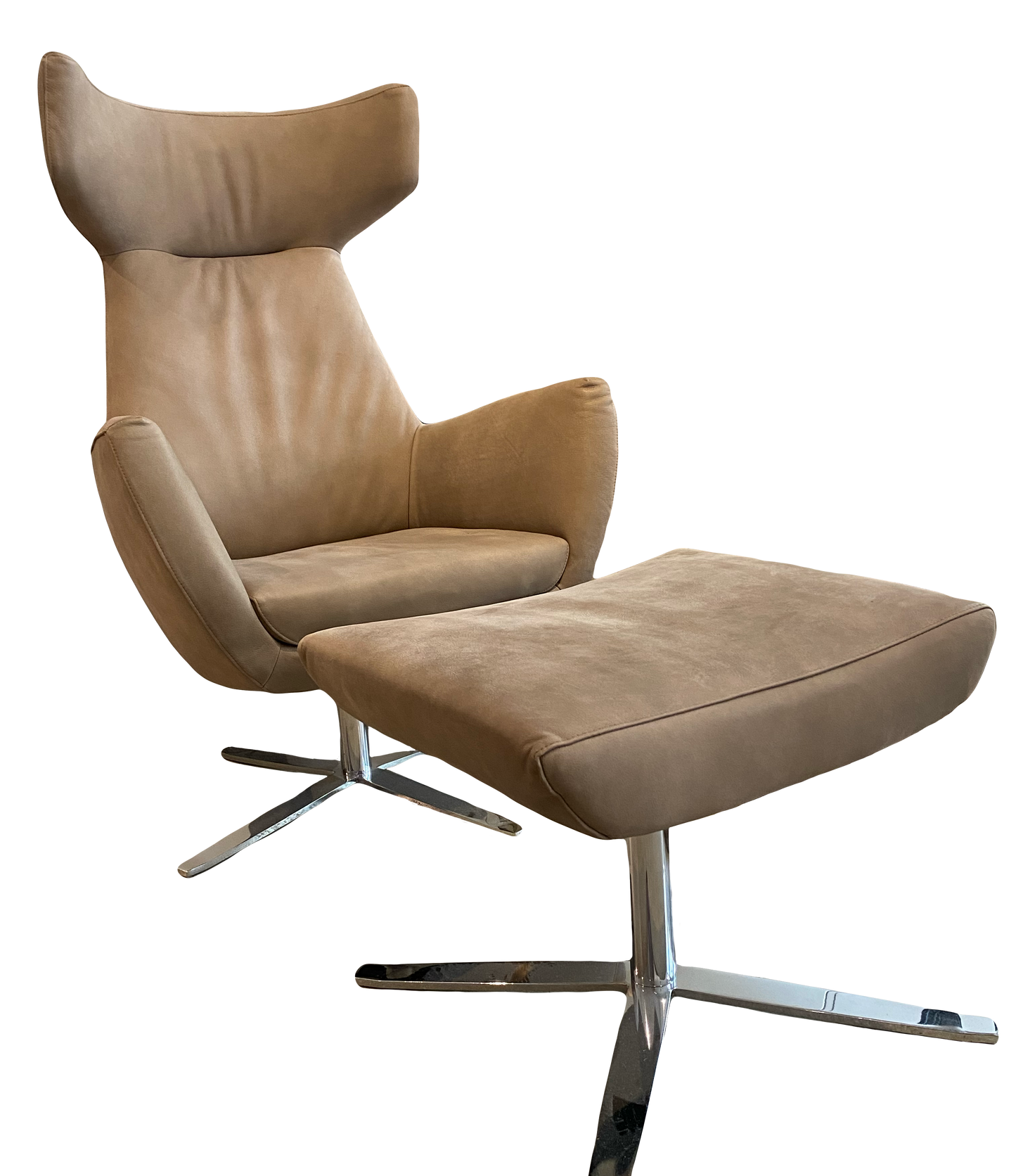 Gentleman Chair & Ottoman