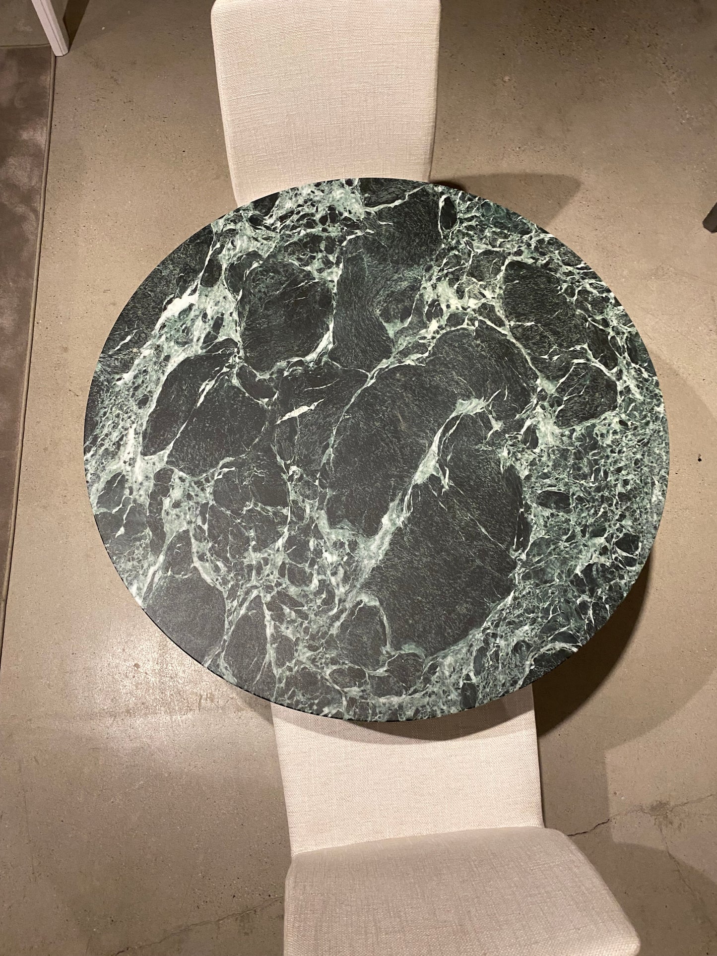 Green Marble Pedestal Table