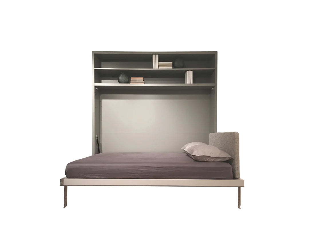 CLEI Circe horizontal plain wall bed open