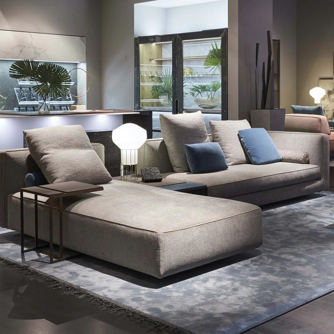 Modular sofa in chic setting.