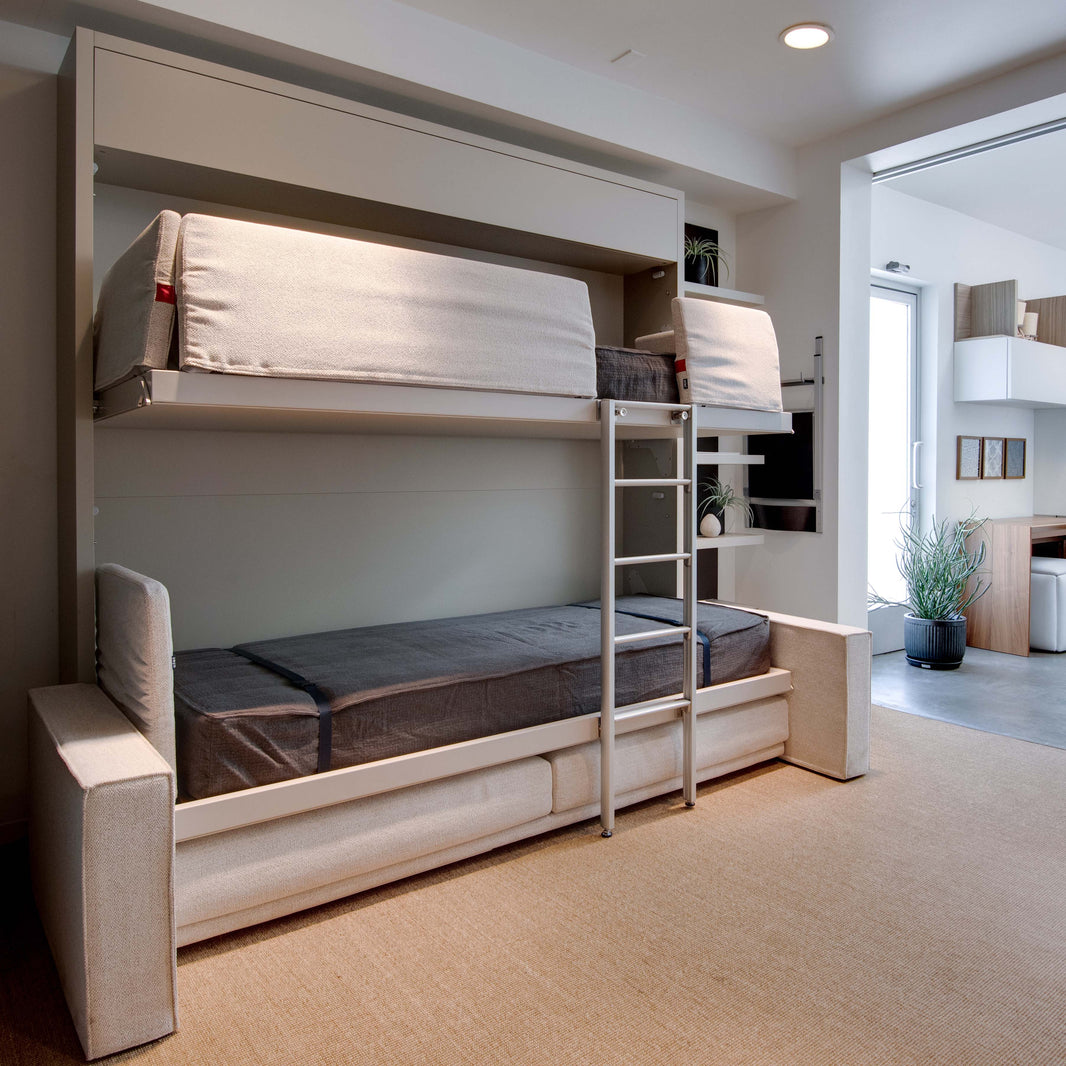 Modern Wall Beds with Sofas - Resource Furniture Canada