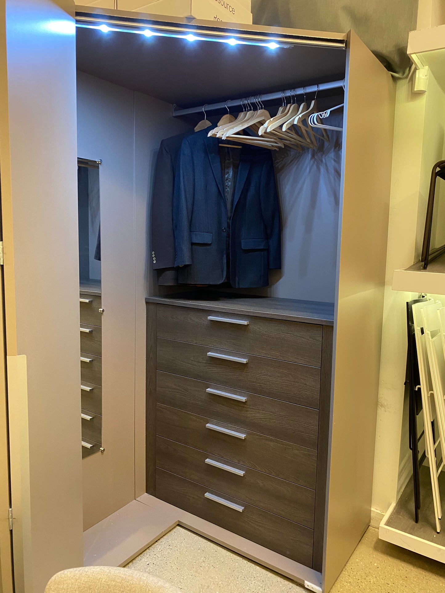 Corner Wardrobe