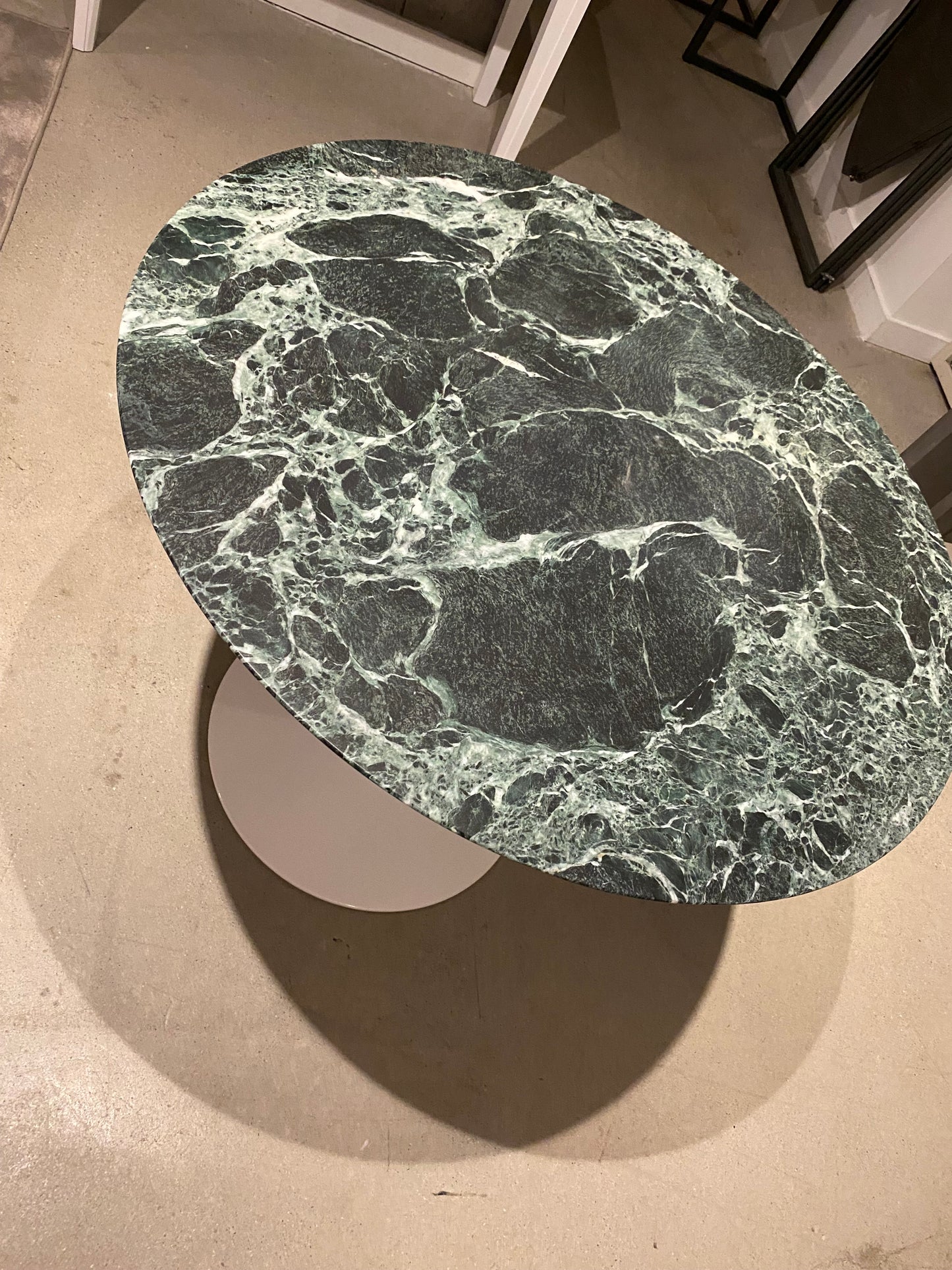 Green Marble Pedestal Table