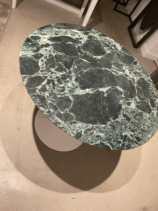 Green Marble Pedestal Table