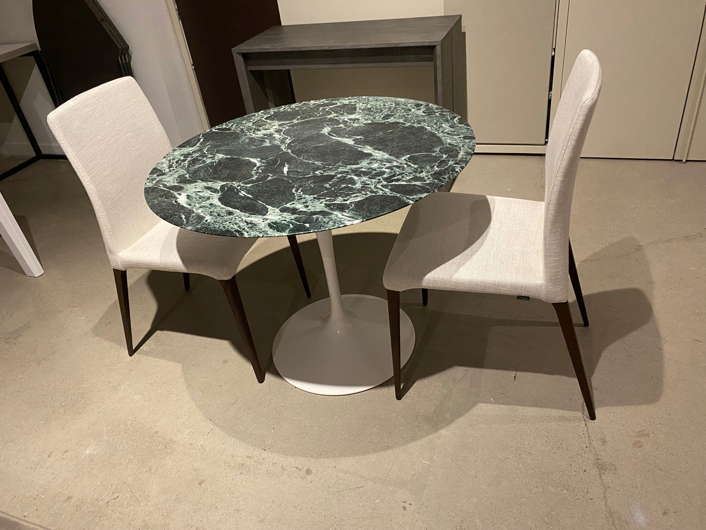 Green Marble Pedestal Table