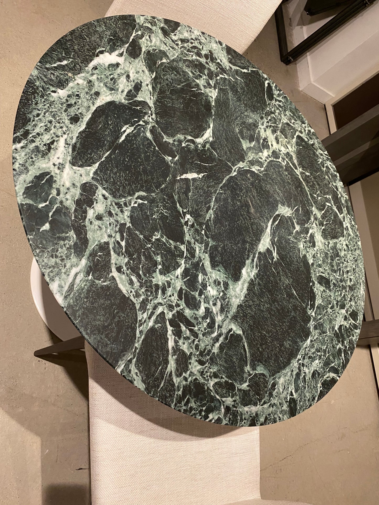 Green Marble Pedestal Table