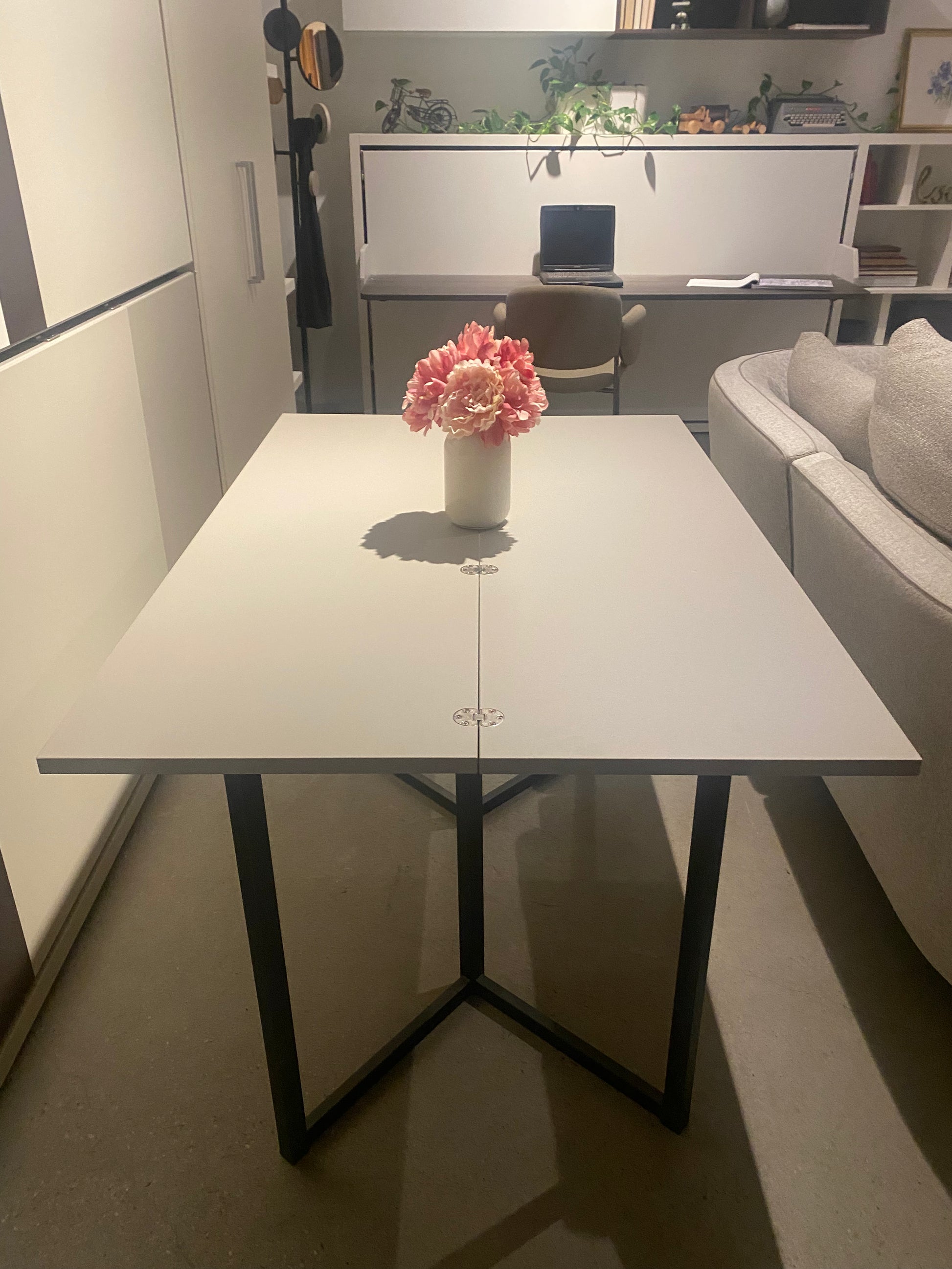 Open top console table, doubled in size