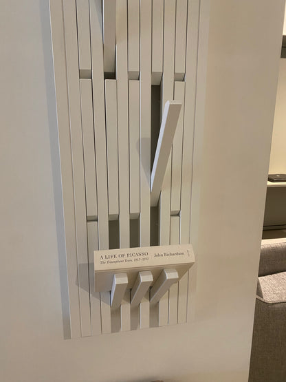Coat rack/wooden hanger on wall