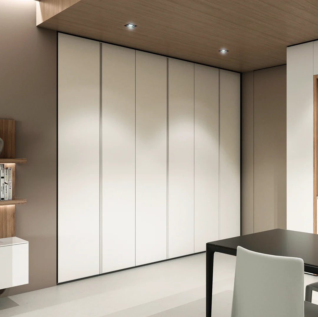 Full height contemporary storage cabinets