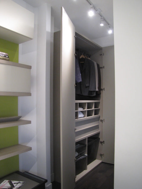 Tall Glass Door Wardrobe