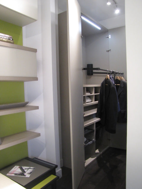 Tall Glass Door Wardrobe