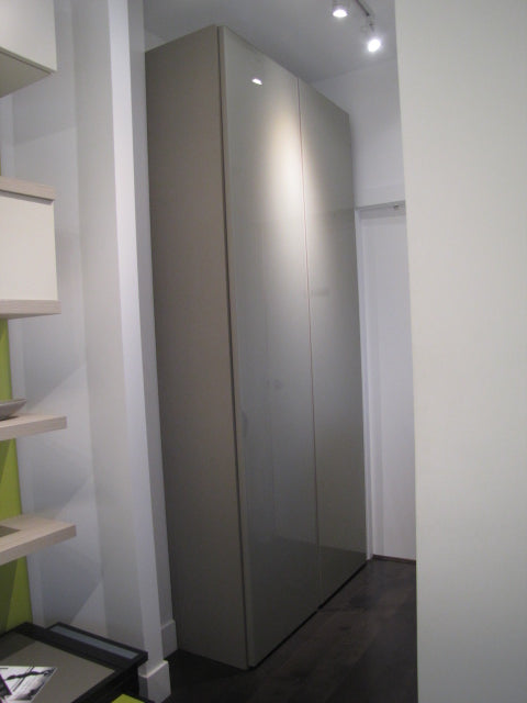 Tall Glass Door Wardrobe