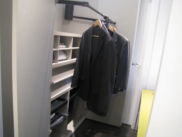 Tall Glass Door Wardrobe