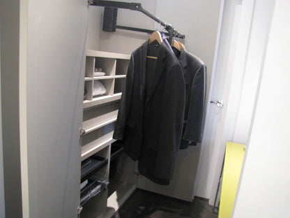 Tall Glass Door Wardrobe