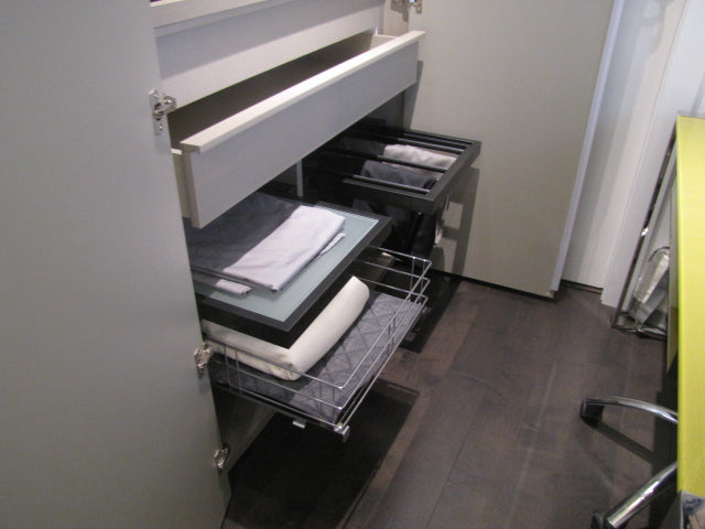 Tall Glass Door Wardrobe