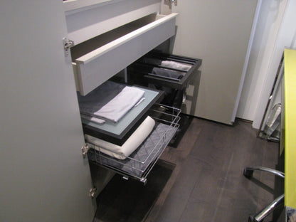 Tall Glass Door Wardrobe