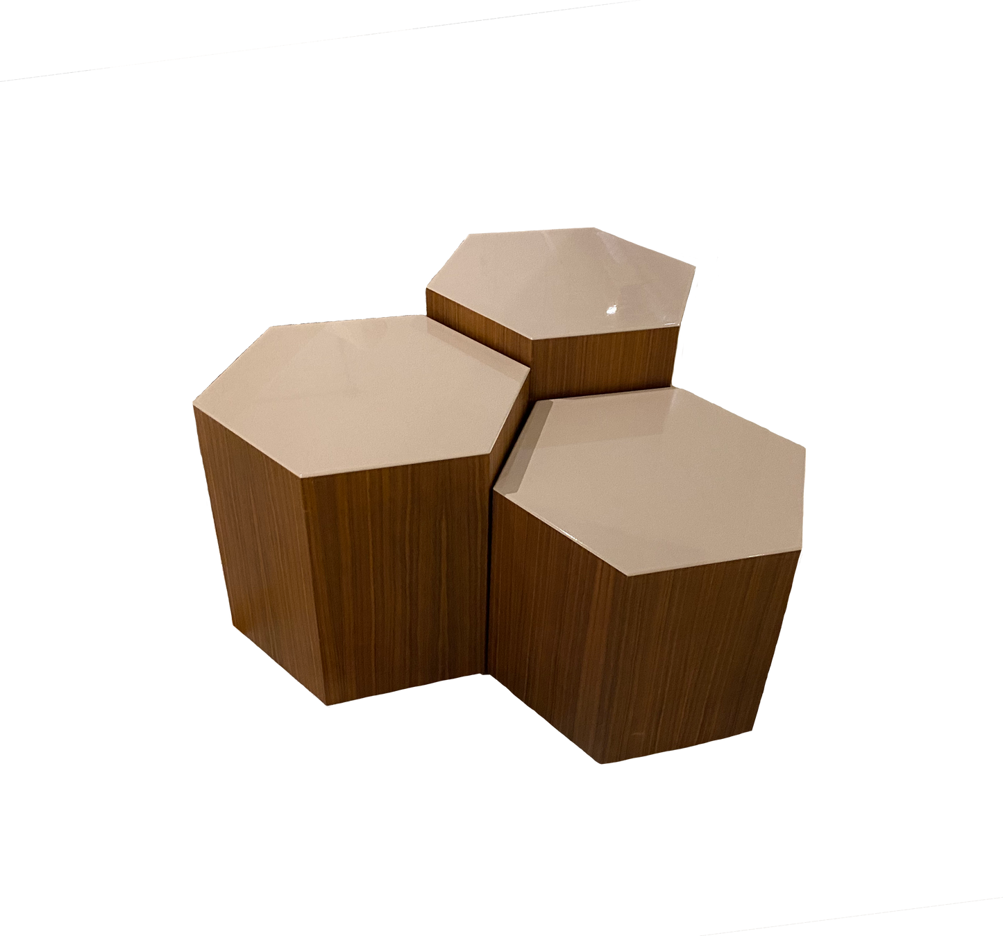 Hexagonal Side Tables