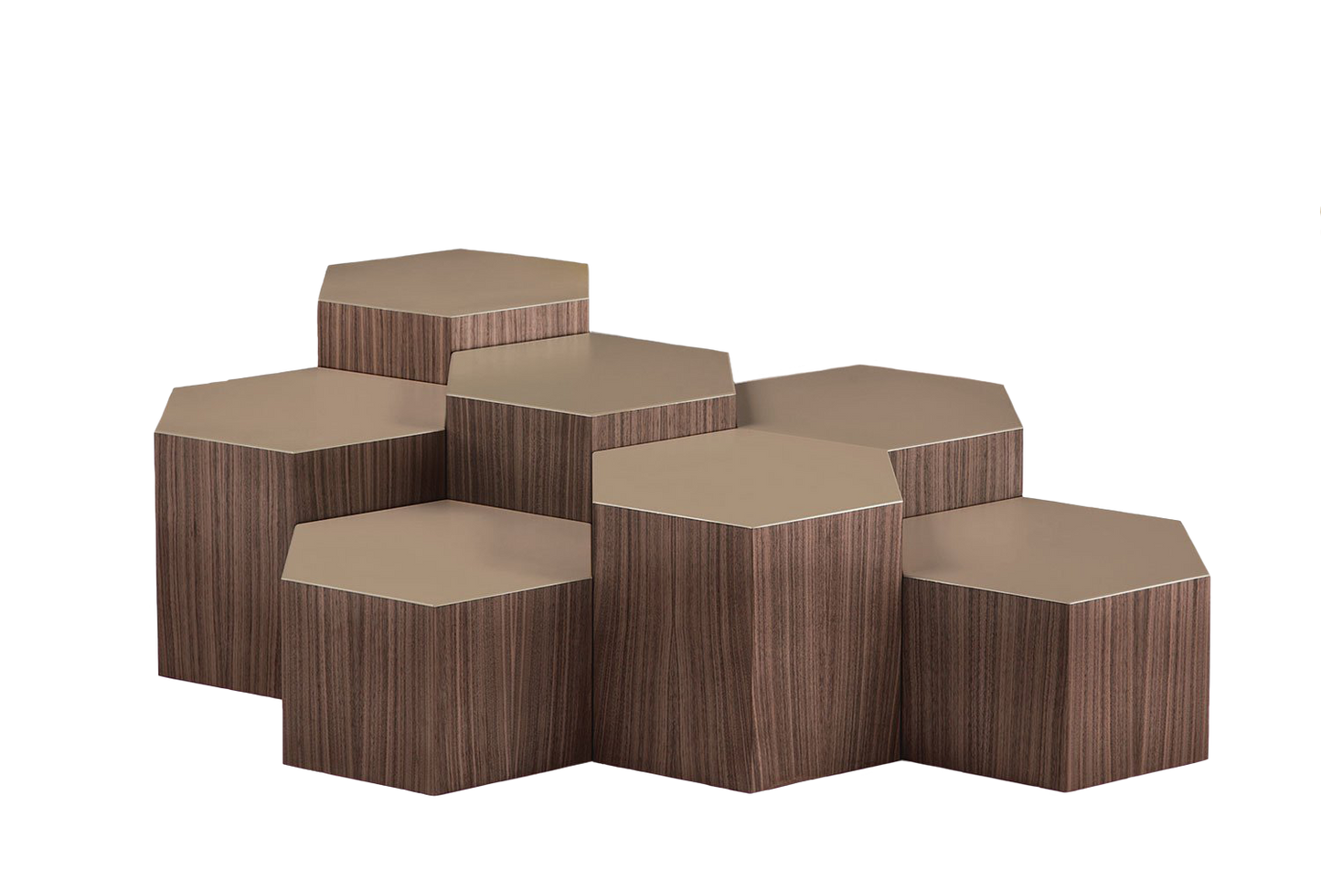 Hexagonal Side Tables