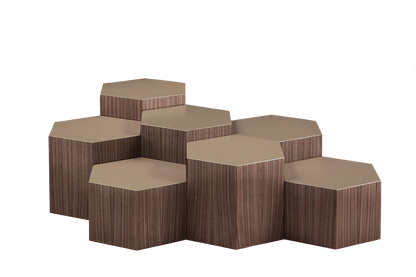 Hexagonal Side Tables