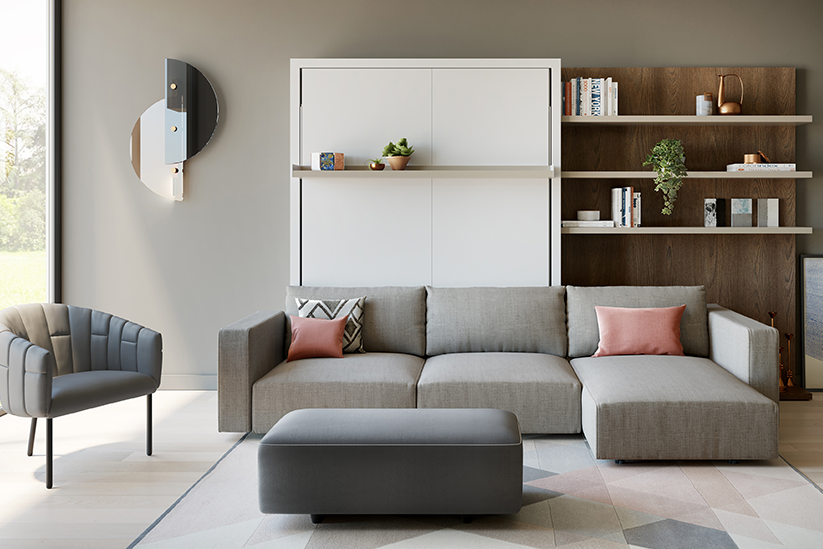 Swing Chaise Wall Bed