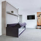 CLEI Oslo Sofa wall bed - seat storage open