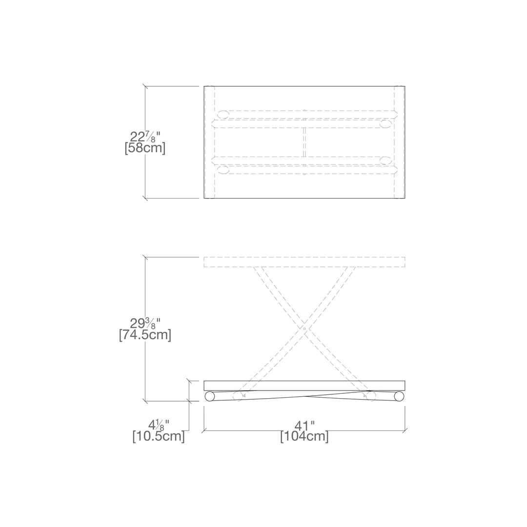 Genie transforming table drawings with dimensions.