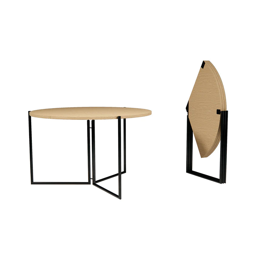 Folding dining table, CAD.