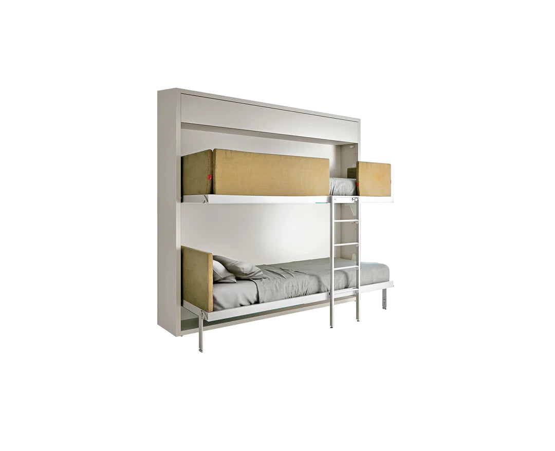 CLEI Kali Duo - horizontal wall bunk bed open
