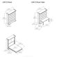 CLEI LGM bookshelf wall bed dimensions