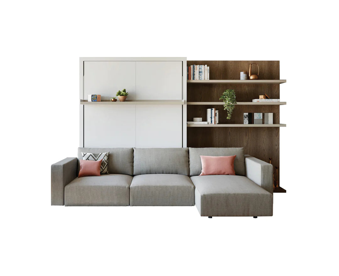 CLEI Swing Sectional Sofa - wall bed with sofa - closed