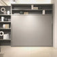 CLEI Circe horizontal plain wall bed closed
