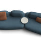 Modular curved sofa, CAD.
