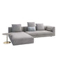 Modular sofa, white background.
