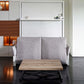 CLEI Nuovoliola Sofa wall bed - seat storage open
