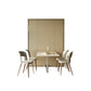 Clei Ulisse Dining wall bed with integrated dining table, closed.